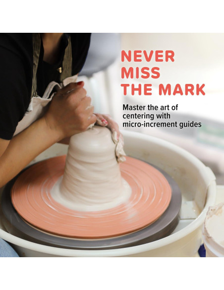 Set de 3 Bats Redondos de Cerámica Pottery Head 30.48 cm