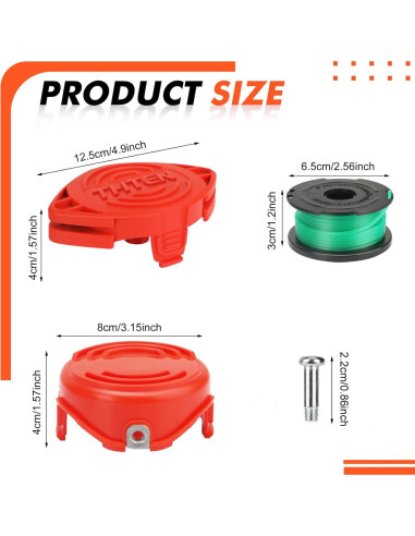 Cabezal de Cuchillas THTEN SF-080 Compatible Black & Decker