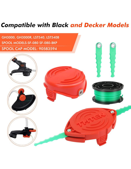 Cabezal de Cuchillas THTEN SF-080 Compatible Black & Decker