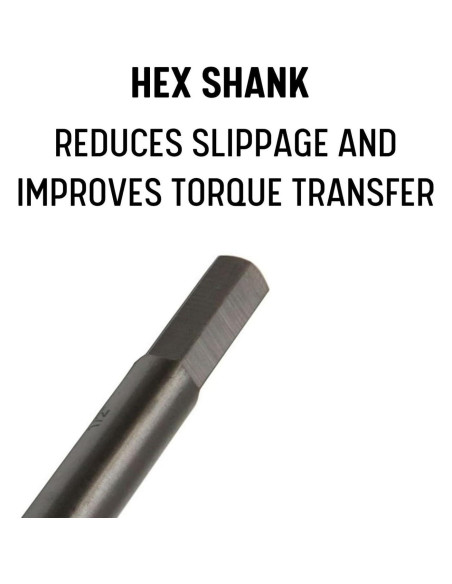 Broca de Auger 0.95 cm x 17.78 cm Drill America