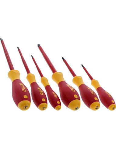 Juego de Destornilladores Aislados Wiha 32092 + Desmagnetizador 40010