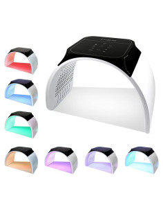 Máscara Facial LED 7 en 1 FARRENCE A091 para Cuidado de la Piel