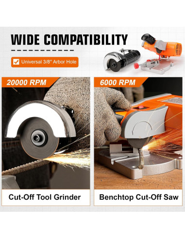 Ruedas de Corte SI FANG 10 Unidades 50mm para Amoladora