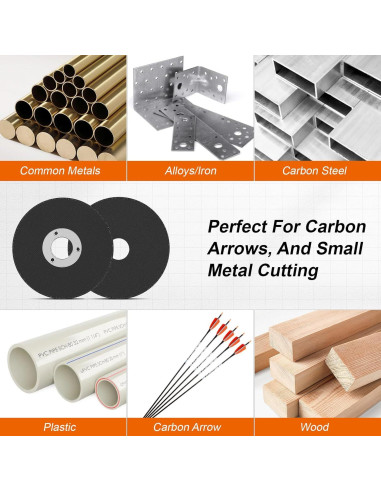 Ruedas de Corte SI FANG 10 Unidades 50mm para Amoladora