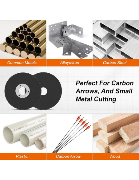 Ruedas de Corte SI FANG 10 Unidades 50mm para Amoladora