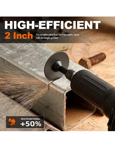 Ruedas de Corte SI FANG 10 Unidades 50mm para Amoladora