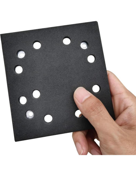 Almohadilla de Lijado Cuadrada Tockrop 8 Agujeros 32g