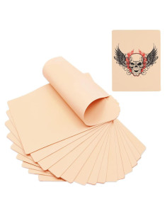 20 Piezas Piel Falsa para Tatuar Proamate 18.8x14.2 cm