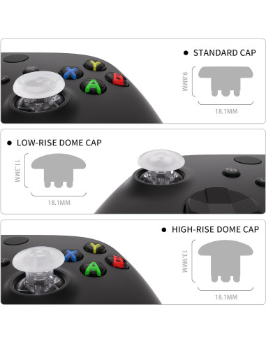 Joysticks Intercambiables eXtremeRate EDGE para Xbox y Switch
