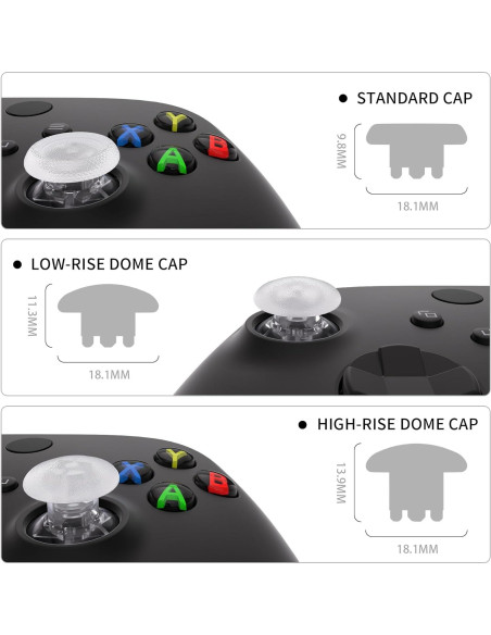 Joysticks Intercambiables eXtremeRate EDGE para Xbox y Switch