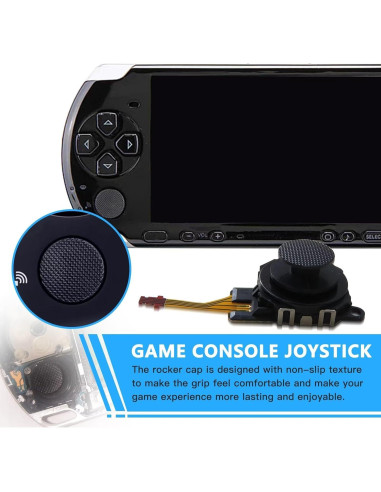 Joystick Analógico Negro Reemplazo Zafina-UP para Sony PSP 3000