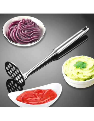 Aplastador Mini de Acero Inoxidable Tuyotue - Ergonomico