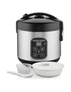 Cocedor de Arroz Digital Programable Hamilton Beach 8 Tazas