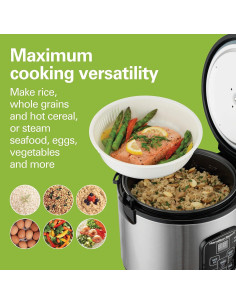 Cocedor de Arroz Digital Programable Hamilton Beach 8 Tazas 2