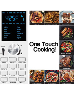 Horno Tostador Nuwave Bravo XL 12 en 1 Acero Inoxidable 2