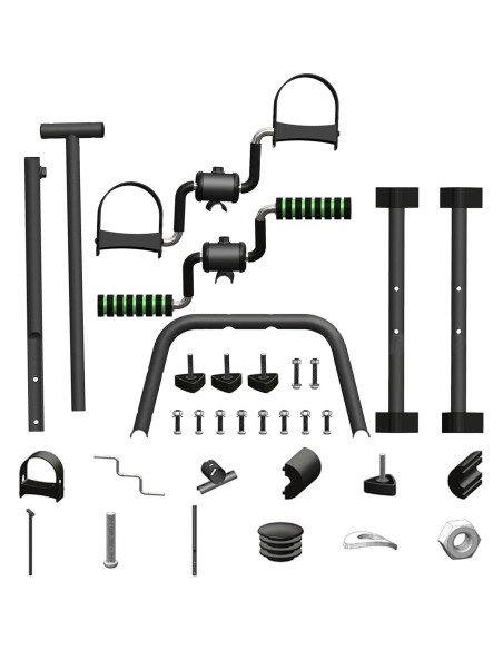 Bicicleta de Ejercicio Ajustable Duwiikab para Personas Mayores