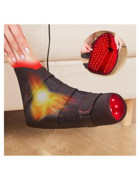 Botas de Luz Roja JOBYNA 660nm y Infrarroja 850nm Talla Única