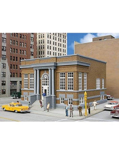 Kit Biblioteca Pública Walthers Escala HO 21.5x16.5x12 cm 2