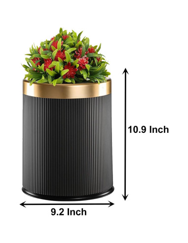 Cubo de Basura Yatmung para Excremento de Perro 9.84L Gris