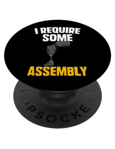 PopSockets Prótese de Pierna Amputado Estándar Negro