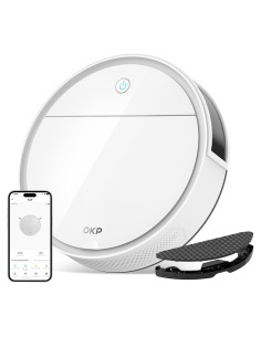 Aspiradora Robot OKP K5 Pro, 5000Pa, 180 min, Control APP