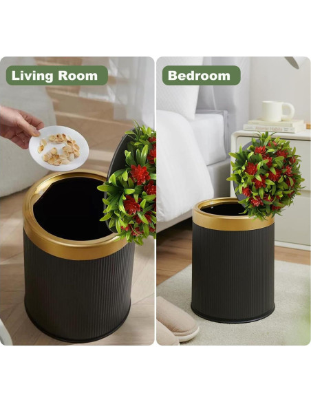 Cubo de Basura Yatmung para Excremento de Perro 9.84L Gris