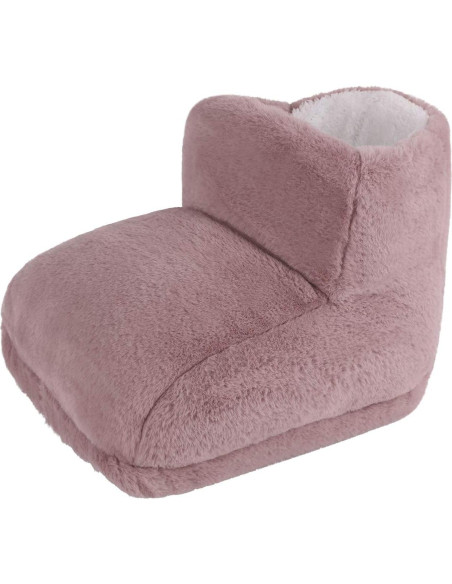 Calentador de pies eléctrico PURFUN USB felpa térmica 32x23x22cm