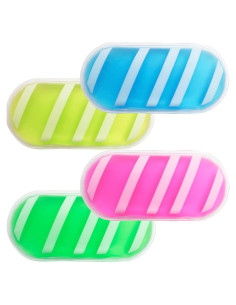 Paquete de Hielo Reutilizable para Niños HI FINE CARE 4 Unidades