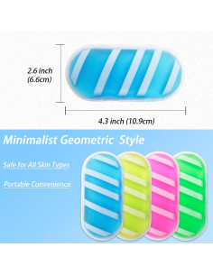 Paquete de Hielo Reutilizable para Niños HI FINE CARE 4 Unidades 2