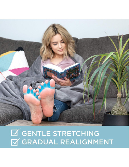 Separadores de Dedos Mind Bodhi - Correctores de Juanetes Azul