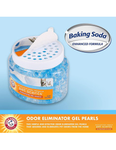 Arm & Hammer Gel Perlas Desodorante Mascotas 12 oz Brisa Fresca 2