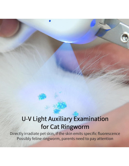Cortador de Uñas para Mascotas PAKEWAY con Luz LED UV