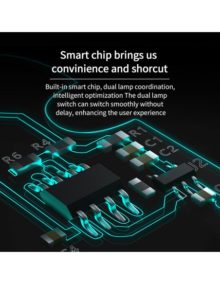Cortador de Uñas para Mascotas PAKEWAY con Luz LED UV