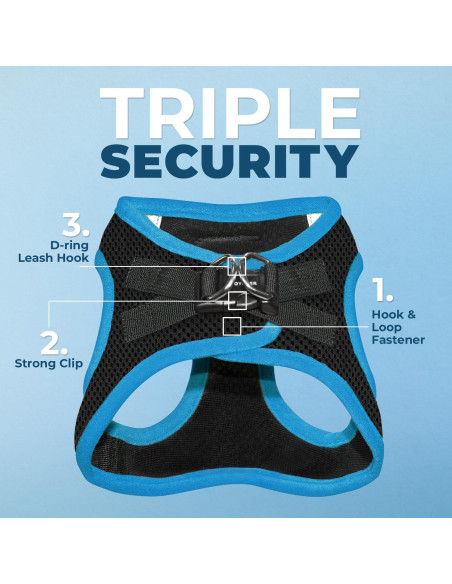 Arnés Reflectante para Perros y Gatos Mejores Suministros S