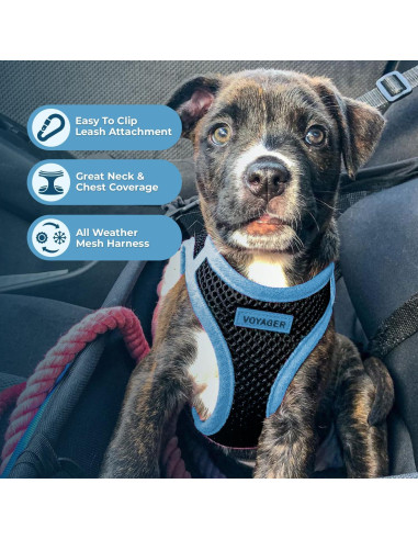 Arnés Reflectante para Perros y Gatos Mejores Suministros S