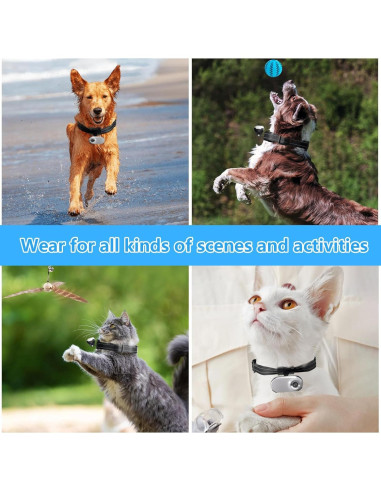 Cámara de Collar Ehomful HD 1080P para Mascotas Inalámbrica