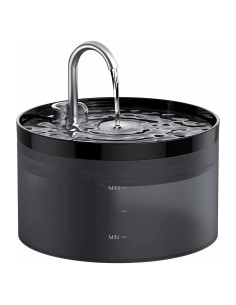 Fuente de Agua Automática para Gatos GIOTOHUN 2L Negra