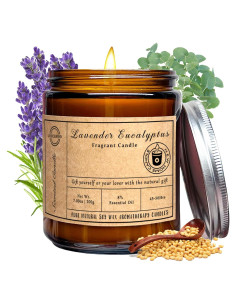 Vela Aromática Eucalipto y Lavanda JOUCEMOO 295g