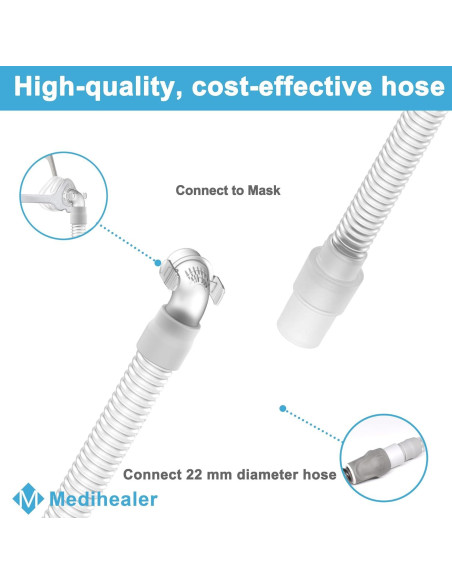 Manguera Conectadora Wisp Medihealer 2 Piezas Codo Giratorio