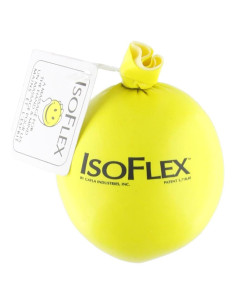 Bola de Estrés IsoFlex Amarilla Cara Feliz 5,08 cm