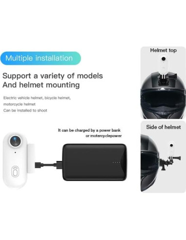 Cámara de acción FOUKWAKC H8 64GB 4K portátil impermeable