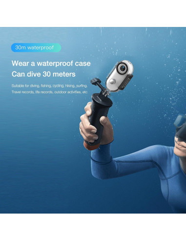Cámara de acción FOUKWAKC H8 64GB 4K portátil impermeable
