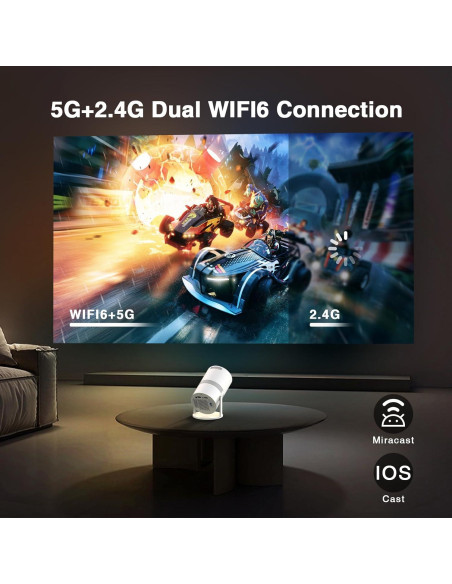 Proyector Mini Inteligente PANSEBA AK-69 1080P WiFi 6