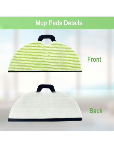 Kit de Repuesto Shark RV2610WA 4 Paños, 3 Filtros, 6 Cepillos