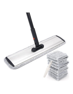 Mopa de Microfibra 45cm YOUSHANGJIA con 4 Almohadillas