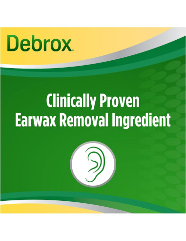 Debrox Gotas Eliminación Cerumen 15 ml Microespuma