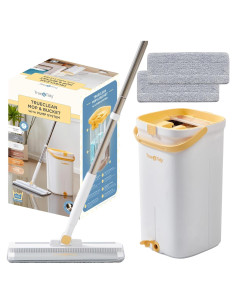 Sistema de Cubo y Mopa True & Tidy 5.5L 360 Aluminio