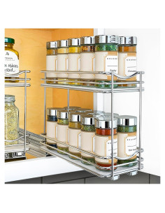Estante Extraíble LYNK PROFESSIONAL 10,8 cm Cromo 2 Niveles