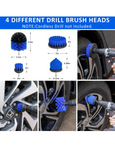 Kit de Detalle de Automóviles 27 Piezas AUTODECO Azul 2