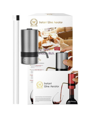 Aerador de Vino Eléctrico Waerator W2 0.51 kg 750ml